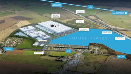 Big K, Konect 62 Distribution Park, Knottingley, Industrial To Let - AerialCWv2scaled.jpg