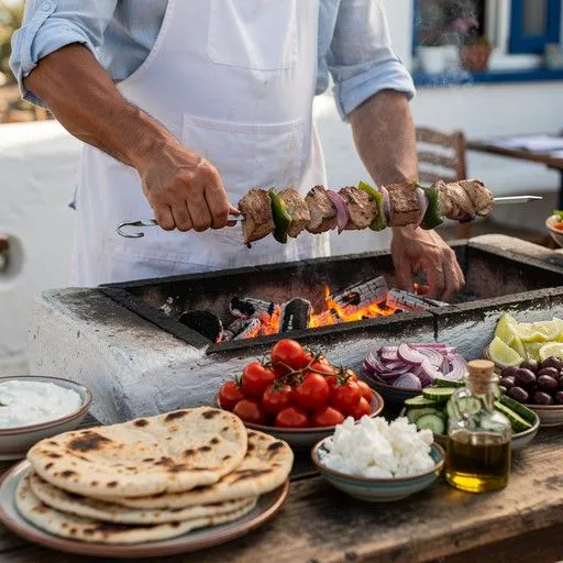 Fitzrovia W1, Fully Fitted Restaurant with Extract, London, Restaurant Lease Assignment - StockCake-Greek_Grilling_Tradition-3947819-medium.jpg