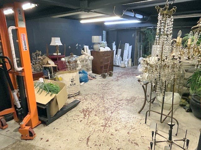 Side of 38 to 40 High Street, Bagshot, Industrial / Retail To Let - Single height 2.jpg