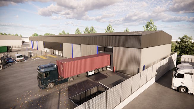 Grayshill Road, Cumbernauld, Investment For Sale - View 2 Warehouses 1 & 2 Rev. B.jpg