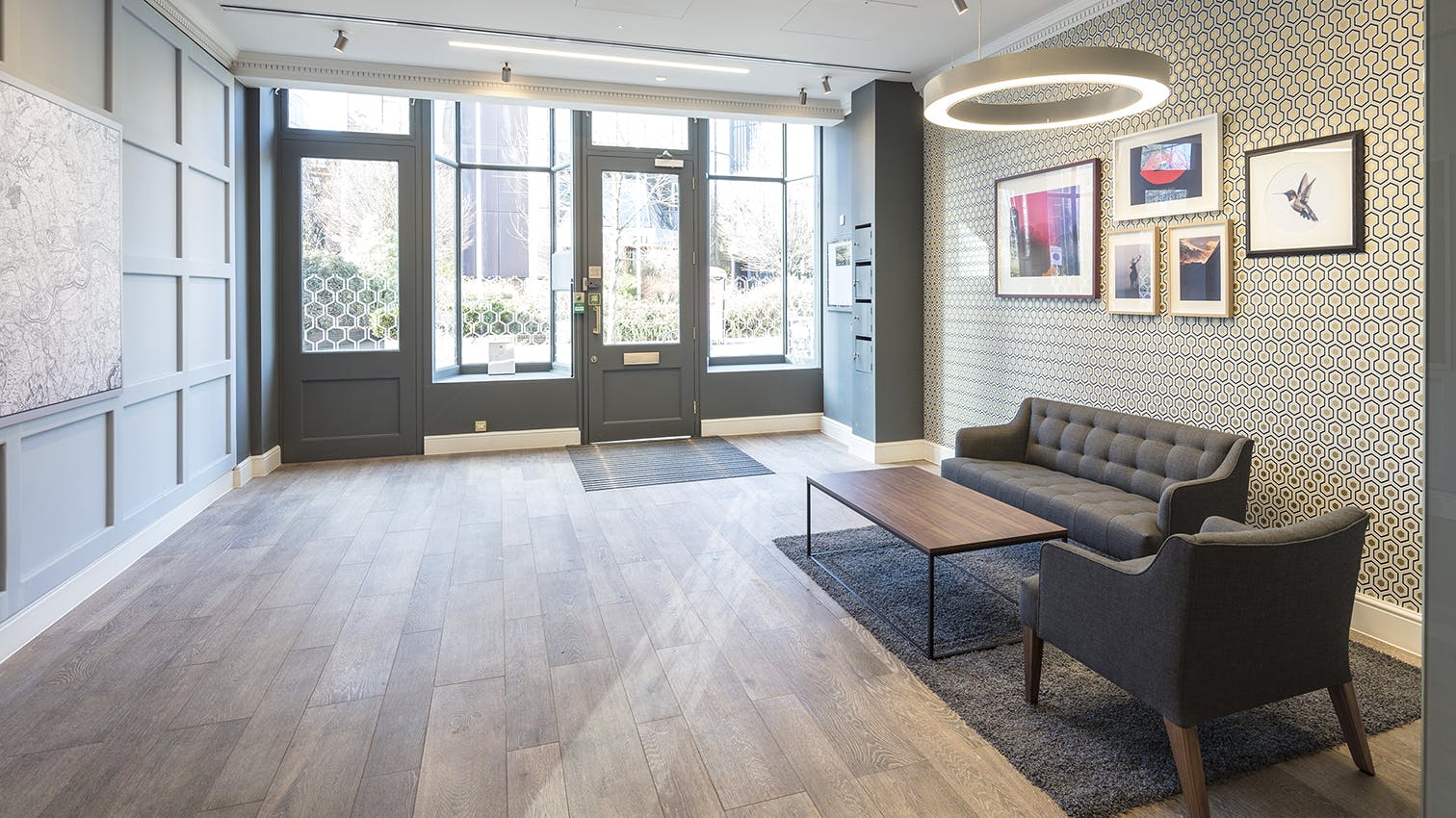 Charlotte Flex, 103-115 Hammersmith Road, Hammersmith, Office To Let - Charlotte Terrace, Hammersmith Road, London W14, Commercial Property to let, Reception area2.jpg