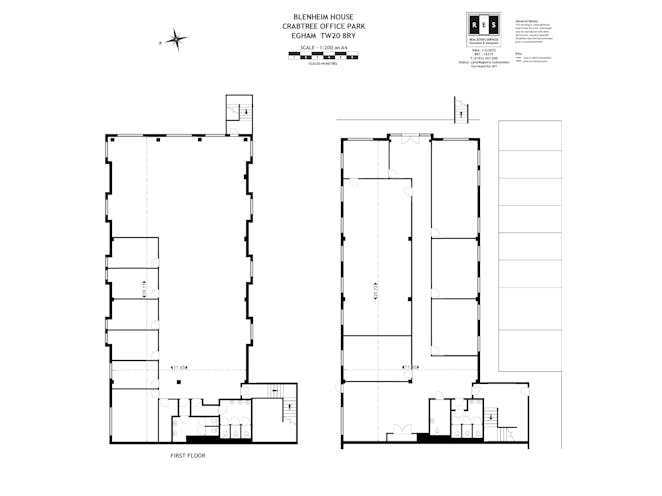 Crabtree Office Village, Egham, Development (Land & Buildings) / Investment Property / Offices For Sale - Floor PlanBlenheim House.jpg