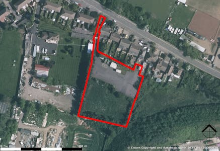 Glenhaven Yard, Horton Road, Stanwell Moor, Land / Open Storage To Let / For Sale - Aerial plan - Glenhaven Yard