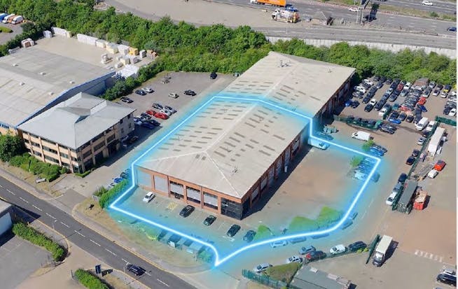 Unit 5, Gateway 25, West Thurrock, Grays, Industrial To Let - WT  Unit 5 Gateway 25 aerial.JPG