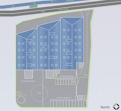 16, Evelyn Street, London, Industrial To Let - Plan.jpg