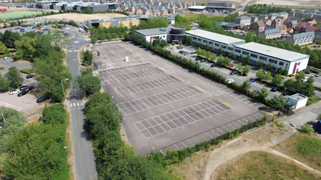 Car Park, Gretton Road, Development Land / Development Site / Industrial / Land / Open Storage For Sale - DJI_0407.JPG