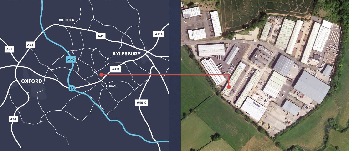 Unit 8 Meadow View, Long Crendon, Industrial To Let - MAP.jpg