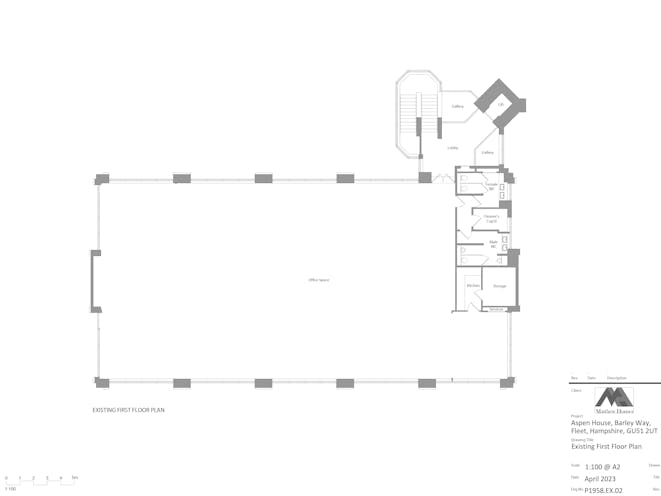 Aspen House, Barley Way, Fleet, Offices To Let / For Sale - P1958EX02 1st floor open plan 2023.jpg