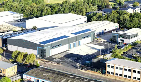 Logicor Park, Atlantic Street, Altrincham, Industrial / Warehouse To Let - Logicor Park. Altrincham - Aerial.jpg