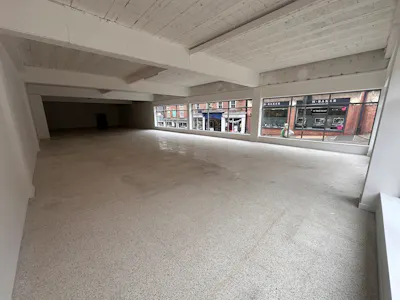 1A Vicar Lane, Chesterfield, Class E Retail / Leisure / Retail / High Street Retail / Retail - In Town / Shopping Centre To Let - Vicar Lane Unit 2 Rear.JPG