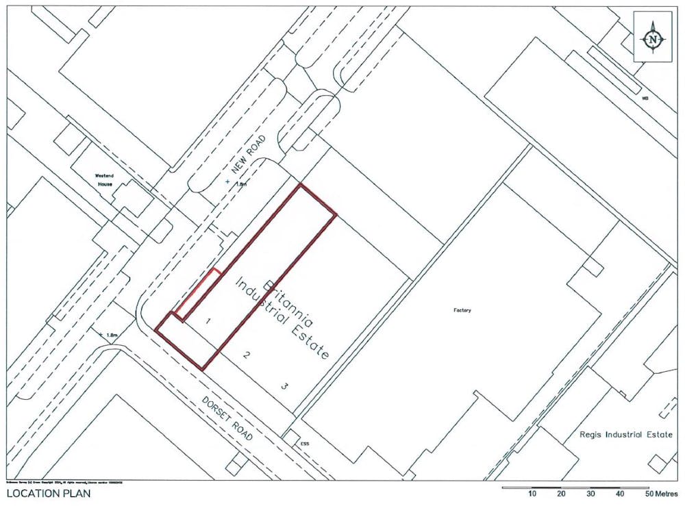 Bay 1, Britannia Industrial Estate, Sheerness, Industrial / Warehouse For Sale - Unit 1 Britannia Outline Plan.JPG