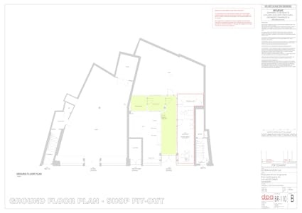 9 Cross Street, Oswestry, High Street Retail To Let - Floor Plan