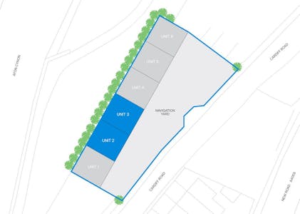 Unit 3 Navigation Yard, Mountain Ash, Mountain Ash, Industrial To Let - 2 AND 3 NAVigation yard PLAN.JPG