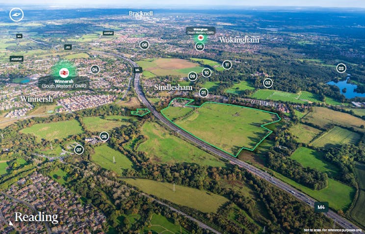 Hatch Farm, Wokingham, Development / Residential For Sale - Hatch Farm Location