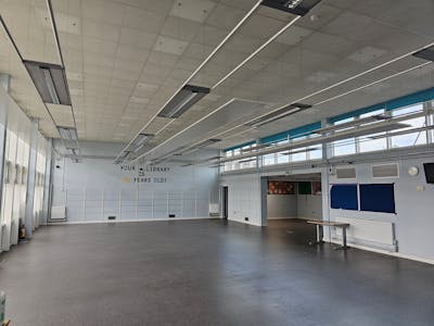 Former Library Site, Rainham, Land / Leisure For Sale - Internal Main hall.jpg