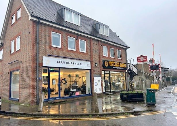5 High Street, Datchet, Retail To Let - Close up external in the rain ii.jpg