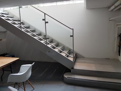 91-93 Great Portland Street, London, Office To Let - Internal stairwell to Lower Ground