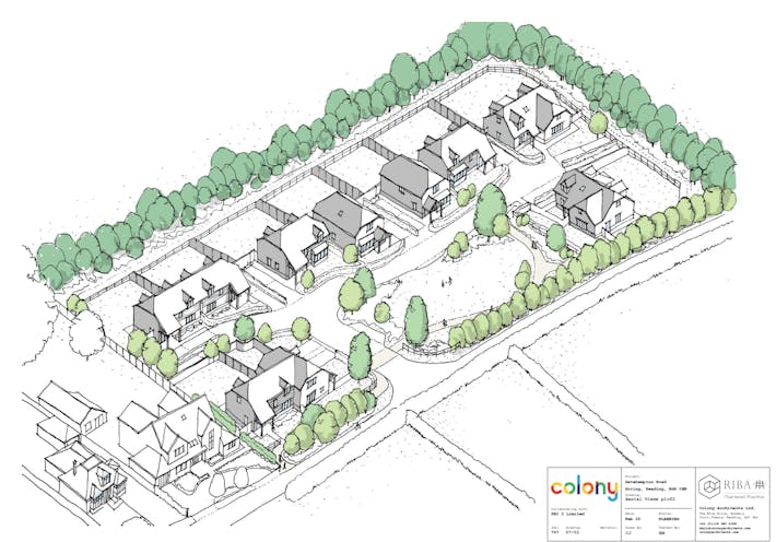 Land at Gatehampton Road, Goring-on-Thames, Development / Residential For Sale - Second picture 3D Views.png