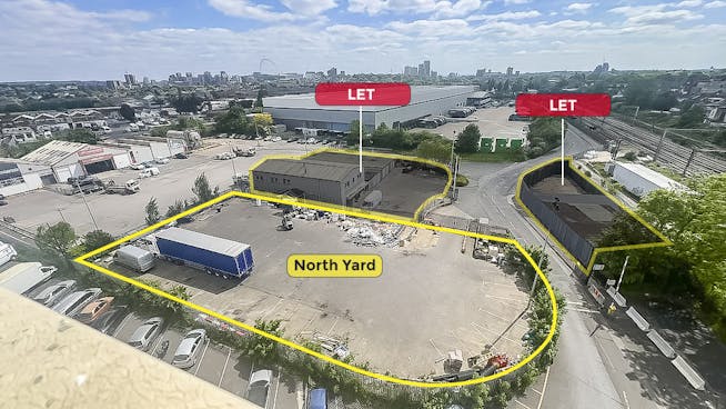 Oxygen House (North Yard), Wembley, Open Storage To Let - 1  Outlined LET North Yard Only.jpg