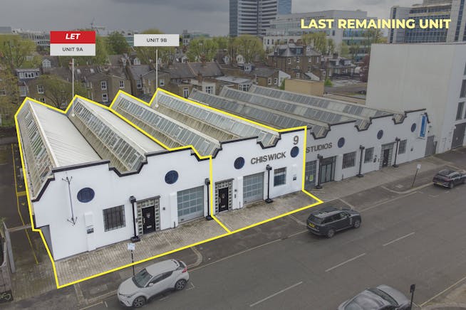 Chiswick Studios, Unit 9B, Chiswick, Office / Industrial / Warehouse To Let - 1  Outlined  Last Remaining Unit.jpg