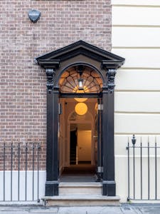 17 Carlisle Street, London, Office To Let - front door.jpg