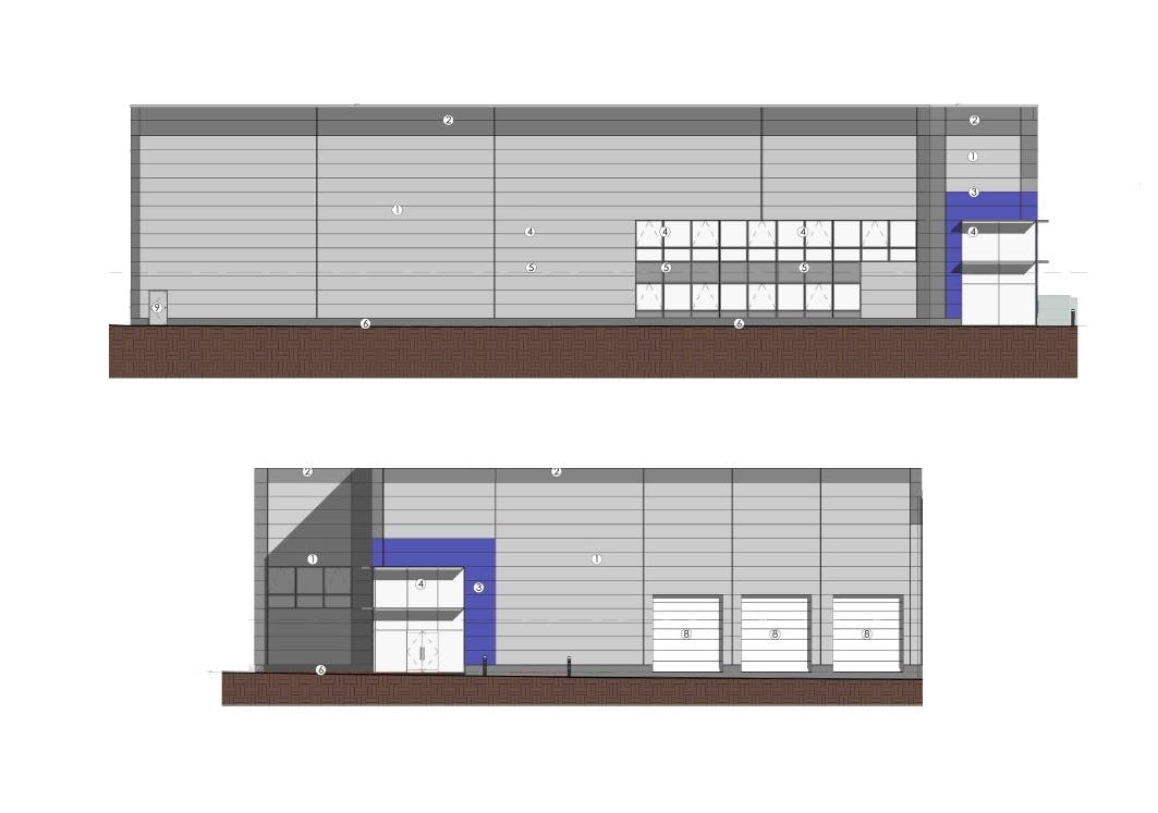 Unit 27B North Way, Andover, Industrial / Warehouse To Let - 27b Elevation drawings.jpg