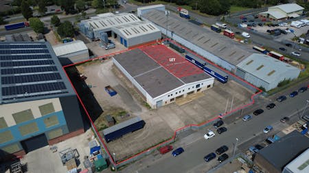 Premises at Plantation Road, Stoke-on-Trent, Industrial / Industrial/Logistics / Open Storage To Let - DJI_0757 with updated outline.jpg